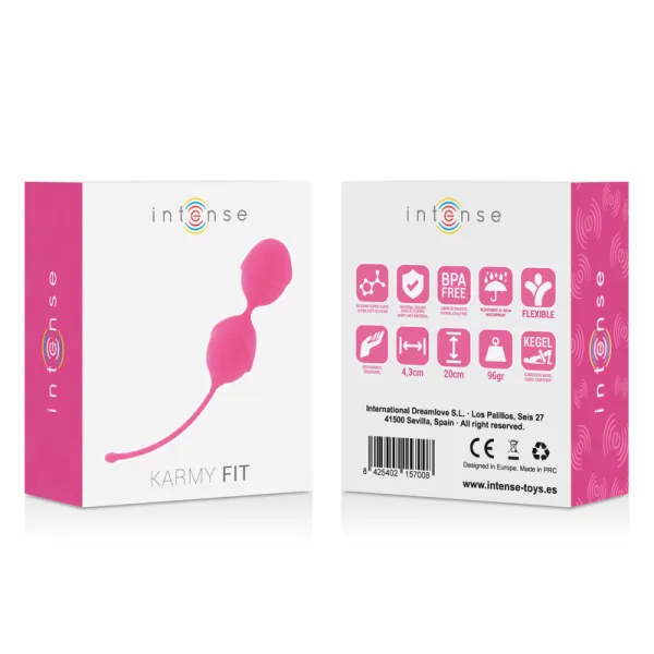 Karmy Fit Kegel Silikon Fuchsia von Intense Health & Fun | Fesselliebe.de