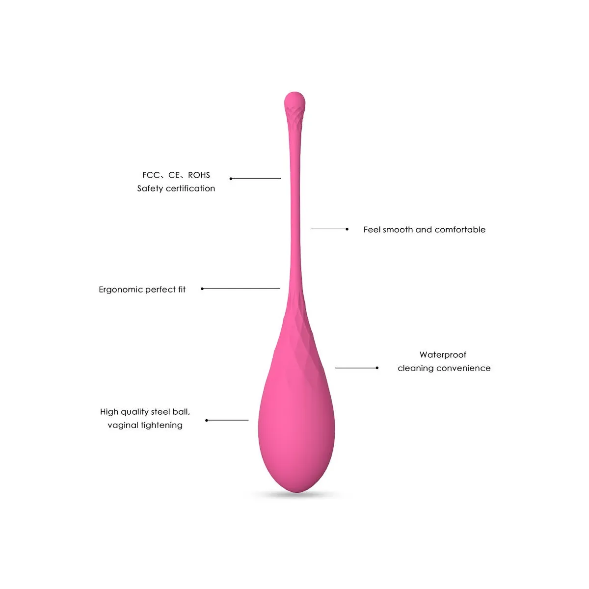 Kegel Fit Pelvic Muscle Training Set 6 Stücke von Leslie | Fesselliebe.de