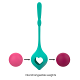 Deva Aqua Green Ritual-Set für Das Beckentraining von Rithual | Fesselliebe.de