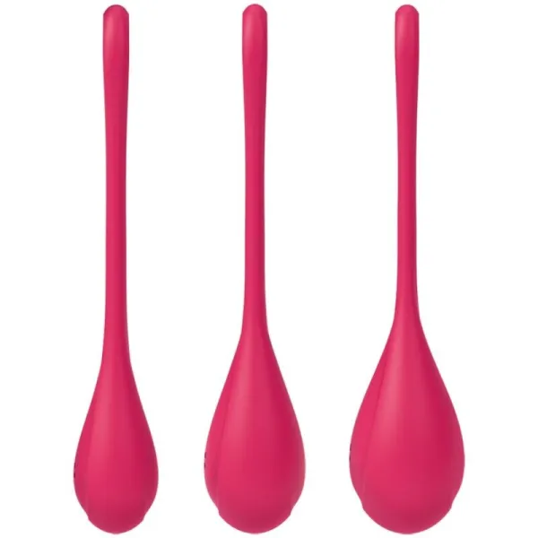 Yoni Power 1 Trainingsset Rot von Satisfyer Balls | Fesselliebe.de