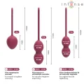 Charli Kegel Ball Kit Burgund von Intense Health & Fun