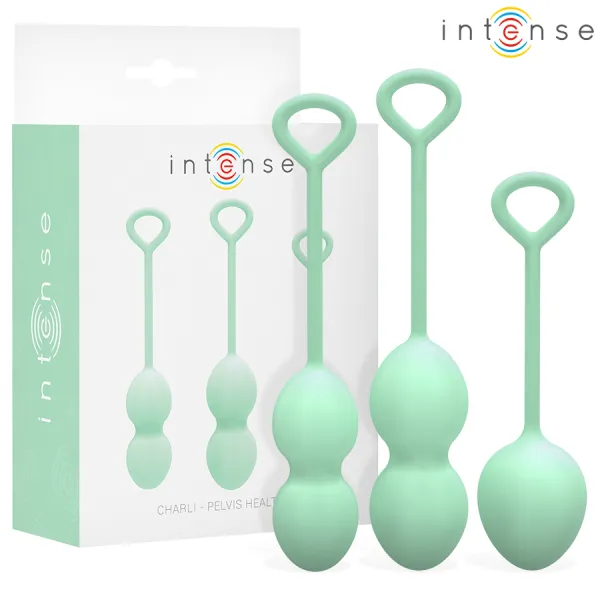 Charli Kegel Ball Kit Hellgrün von Intense Health & Fun | Fesselliebe.de
