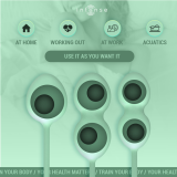 Charli Kegel Ball Kit Hellgrün von Intense Health & Fun | Fesselliebe.de