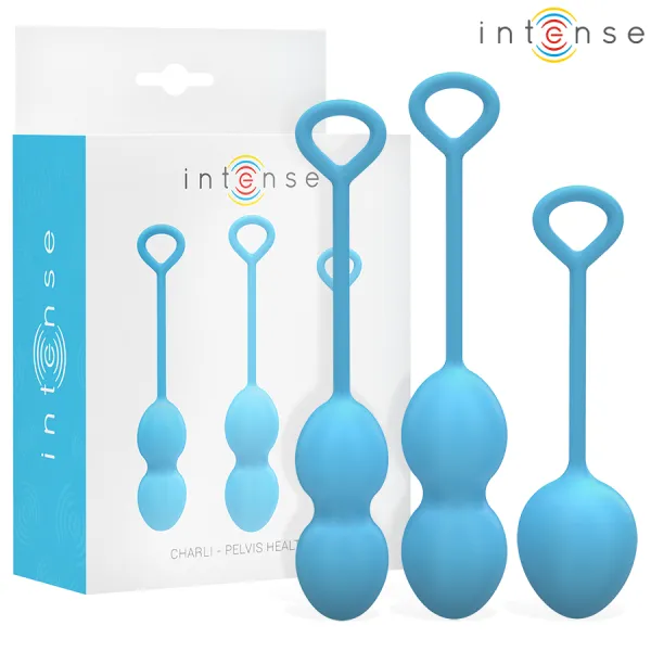 Charli Kegel Ball Kit Blau von Intense Health & Fun | Fesselliebe.de