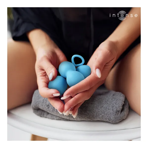 Charli Kegel Ball Kit Blau von Intense Health & Fun | Fesselliebe.de
