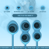 Charli Kegel Ball Kit Blau von Intense Health & Fun | Fesselliebe.de