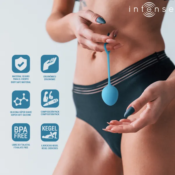 Charli Kegel Ball Kit Blau von Intense Health & Fun | Fesselliebe.de