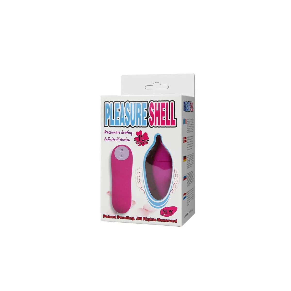 Pleasure Shell12 Lila Sparen Neu von Baile Stimulating | Fesselliebe.de
