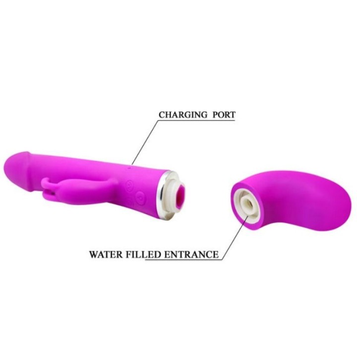 Henry Vibrator mit 12 Vibrationsmodi und Squirt-Funktion von Pretty Love Smart | Fesselliebe.de