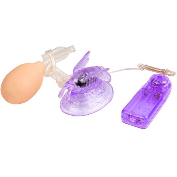 Lila Klitorisstimulation Vibrierender Schmetterling von Baile Stimulating | Fesselliebe.de