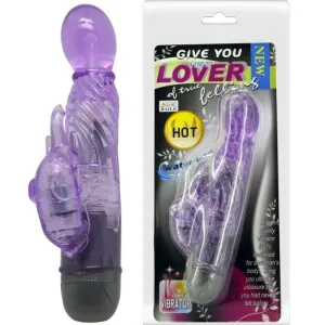 Geben Sie Ihnen eine Art Liebhabervibrator mit Lila Rabbit 10 Modi von Baile Vibrators