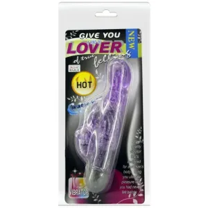Geben Sie Ihnen eine Art Liebhabervibrator mit Lila Rabbit 10 Modi von Baile Vibrators
