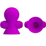 Nippelstimulatoren 12m Lila Vibration von Pretty Love Smart | Fesselliebe.de