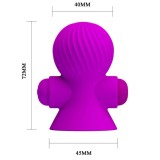 Nippelstimulatoren 12m Lila Vibration von Pretty Love Smart | Fesselliebe.de