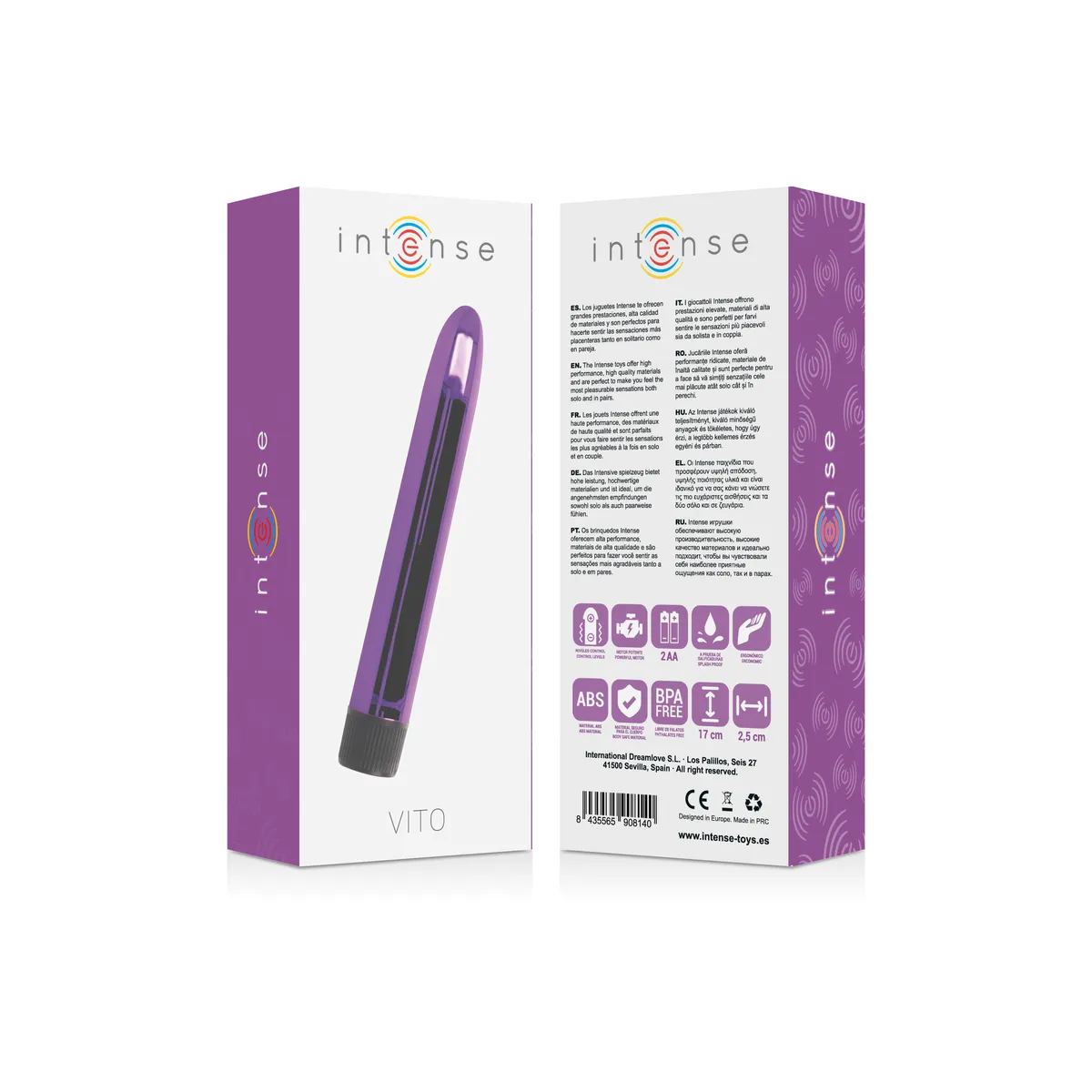 Vito Lila Vibrator von Intense Fun | Fesselliebe.de