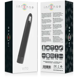 Vito Schwarz Vibrator von Intense Fun