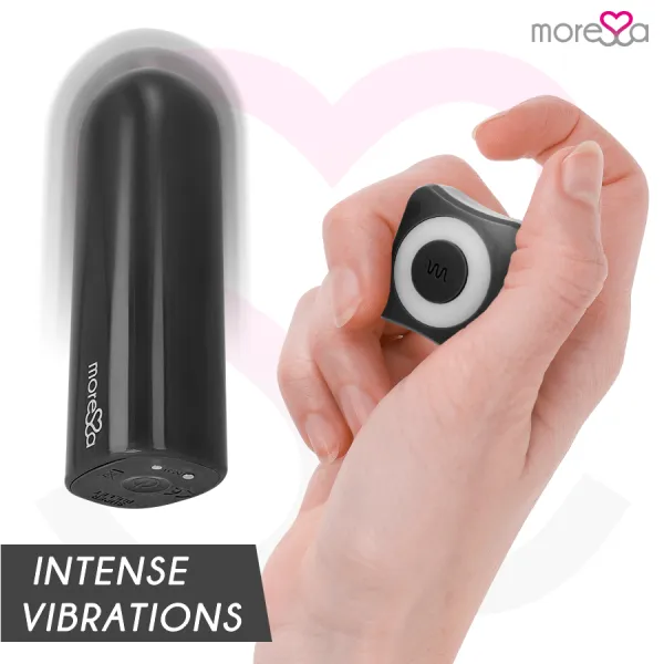 Nix Vibrator mit Fernbedienung Schwarz von Moressa | Fesselliebe.de