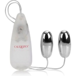 Vibrierende Kugeln Silber Duo von Calexotics | Fesselliebe.de