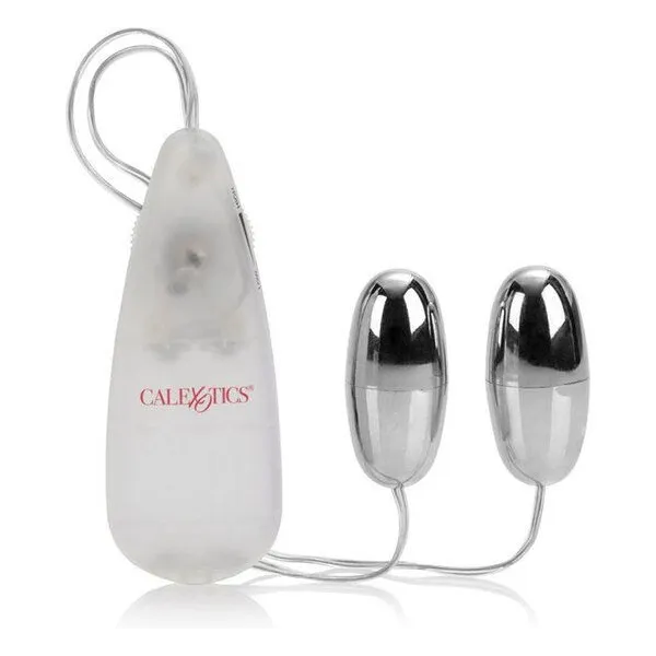 Vibrierende Kugeln Silber Duo von Calexotics | Fesselliebe.de