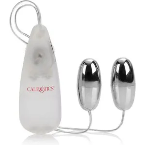 Vibrierende Kugeln Silber Duo von Calexotics | Fesselliebe.de