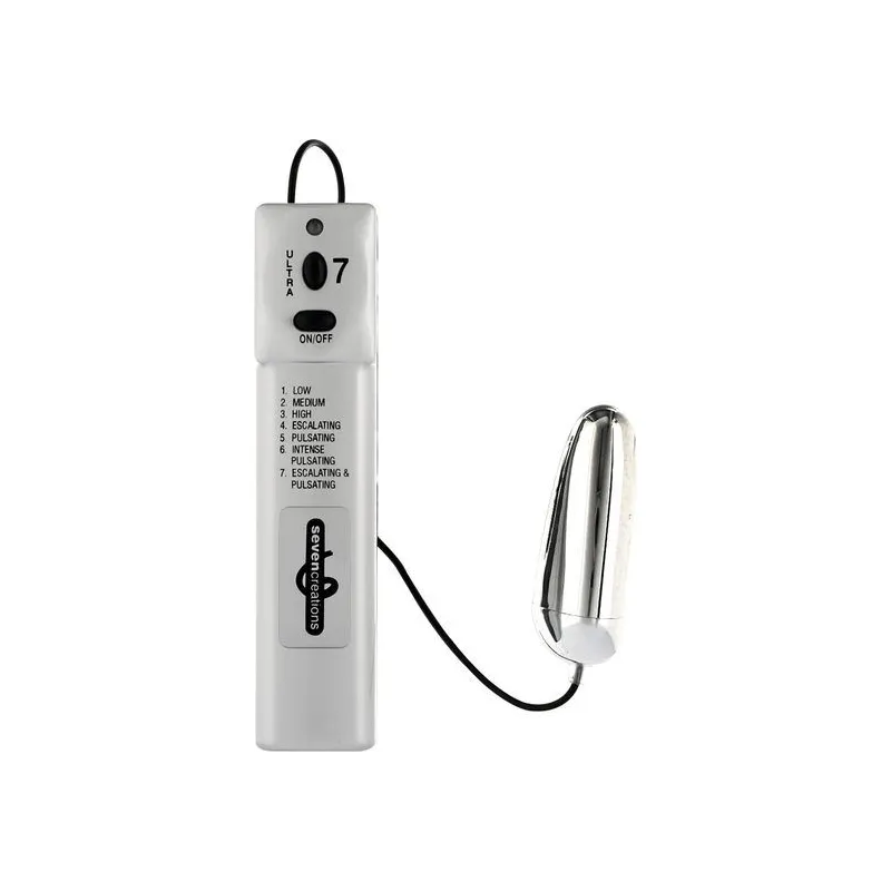 Ultra 7 Vector Vibrierendes Ei von Seven Creations | Fesselliebe.de