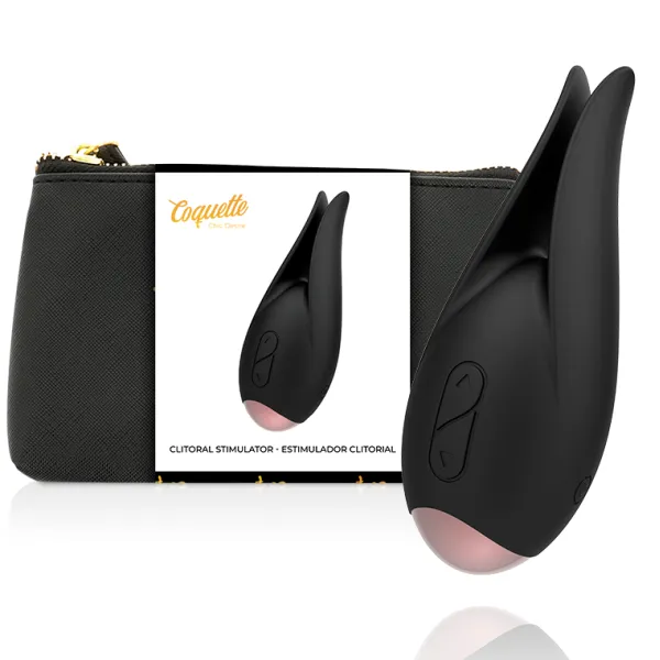Klitorialstimulator Schwarz / Gold von Coquette Toys | Fesselliebe.de