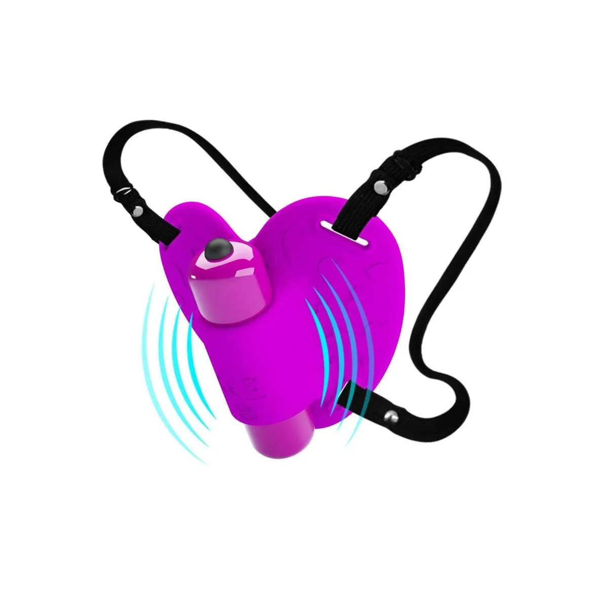 Heartbeat Clitoris Massager 10 Vibrationsmodi Lila von Pretty Love Flirtation | Fesselliebe.de