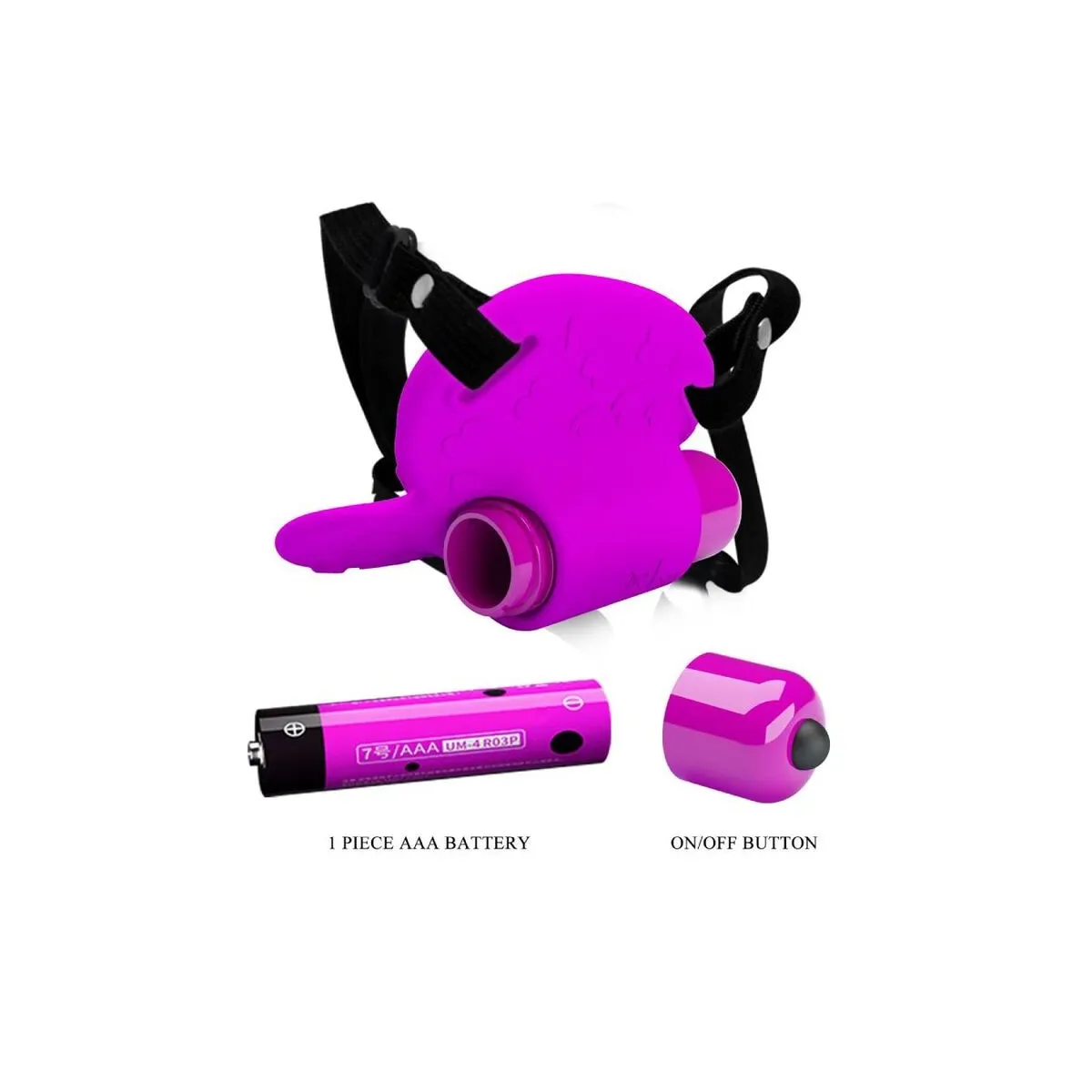 Heartbeat Clitoris Massager 10 Vibrationsmodi Lila von Pretty Love Flirtation | Fesselliebe.de