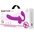 Kelpie Doppelter Strap-On-Stimulator Lila von Pretty Love