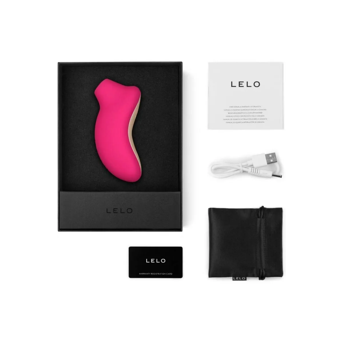 Klitoris-Stimulator Sona Cruise Cherry von Lelo | Fesselliebe.de