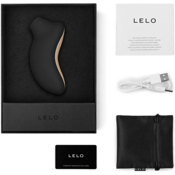 Klitoristimulator Sona Schwarz von Lelo | Fesselliebe.de