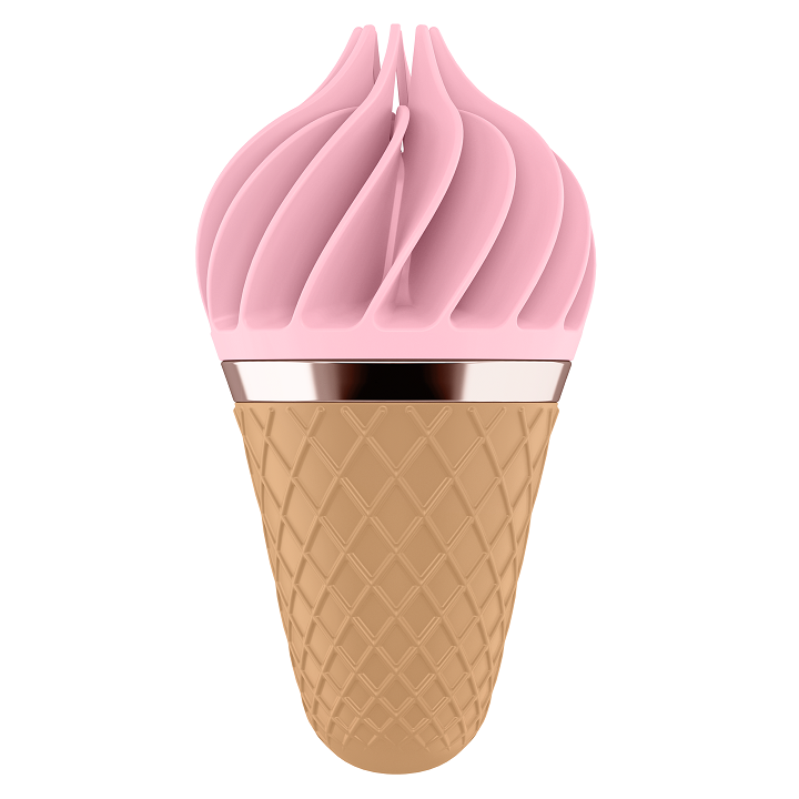 Süsses Lecker Spinnator Braun & Rosa von Satisfyer Spinnator | Fesselliebe.de