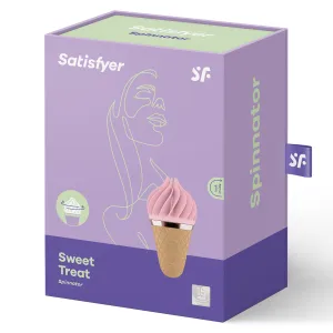 Süsses Lecker Spinnator Braun & Rosa von Satisfyer Spinnator