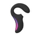 Enigma Doppelsaug-Stimulationsmassager Schwarz von Lelo