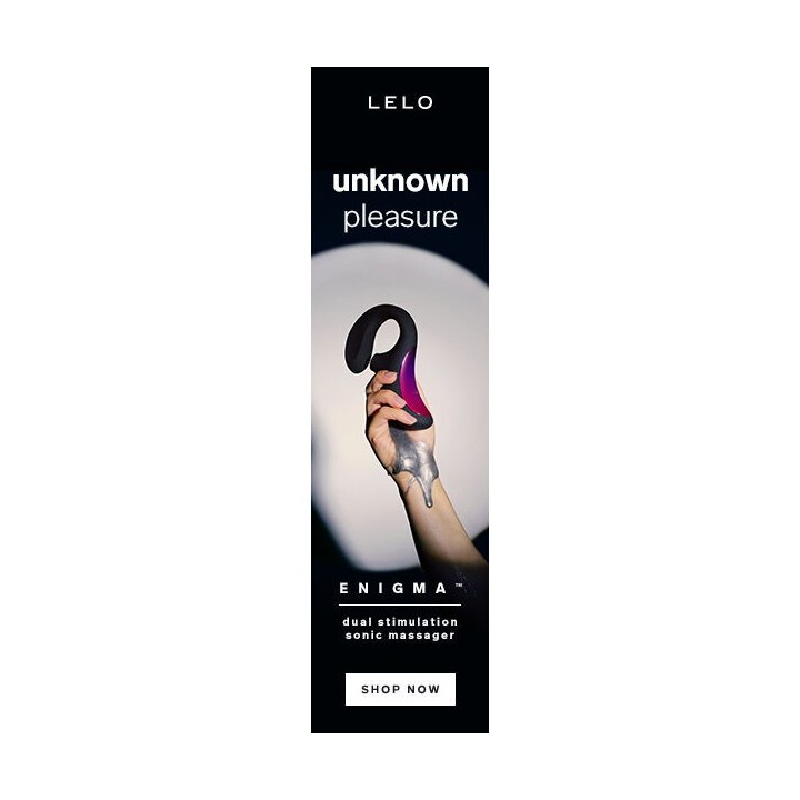 Enigma Doppelsaug-Stimulationsmassager Schwarz von Lelo | Fesselliebe.de