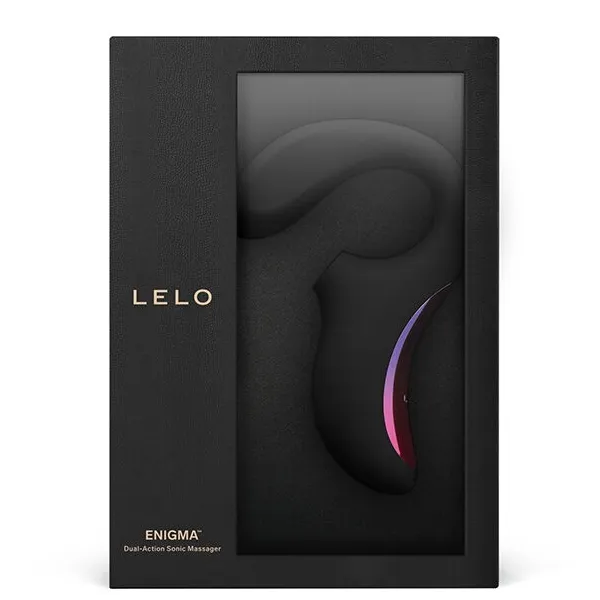 Enigma Doppelsaug-Stimulationsmassager Schwarz von Lelo | Fesselliebe.de