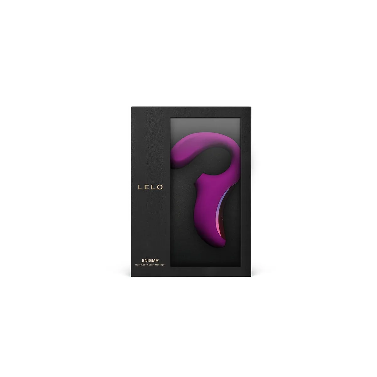 Enigma Doppelsaug-Stimulations-Tiefrosen-Massager von Lelo | Fesselliebe.de