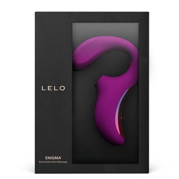 Enigma Doppelsaug-Stimulations-Tiefrosen-Massager von Lelo | Fesselliebe.de