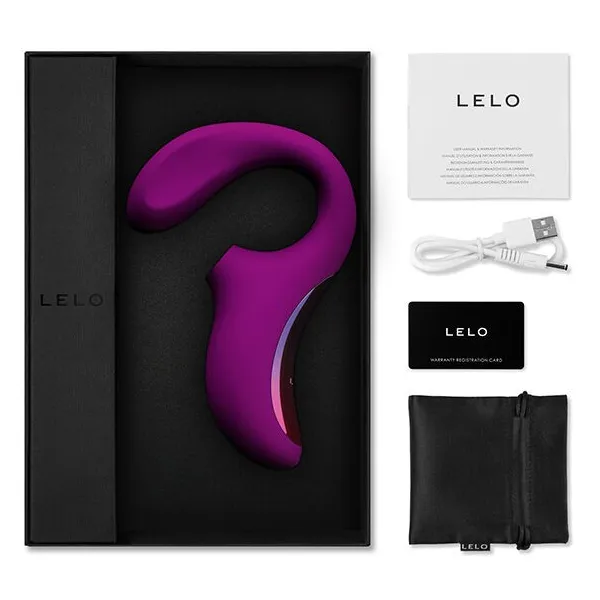 Enigma Doppelsaug-Stimulations-Tiefrosen-Massager von Lelo | Fesselliebe.de