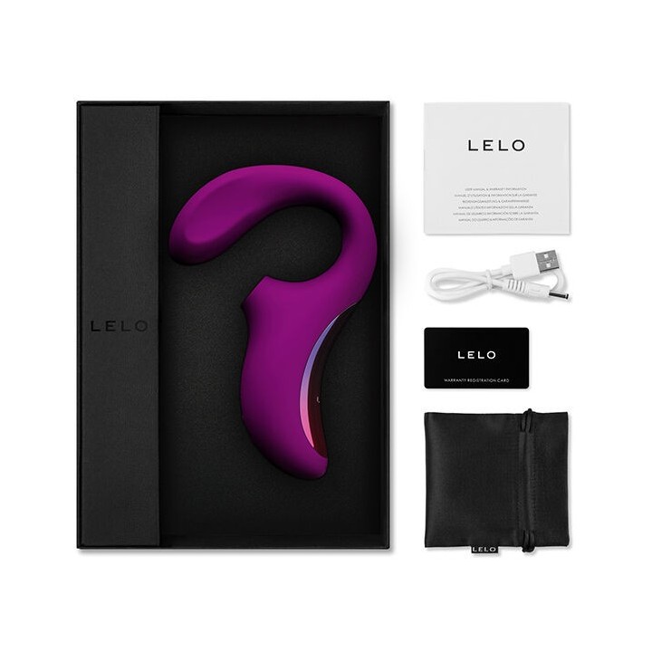 Enigma Doppelsaug-Stimulations-Tiefrosen-Massager von Lelo | Fesselliebe.de