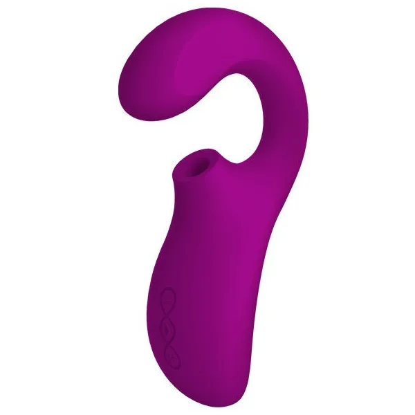 Enigma Doppelsaug-Stimulations-Tiefrosen-Massager von Lelo | Fesselliebe.de