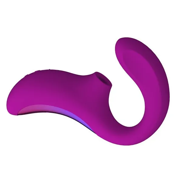 Enigma Doppelsaug-Stimulations-Tiefrosen-Massager von Lelo | Fesselliebe.de