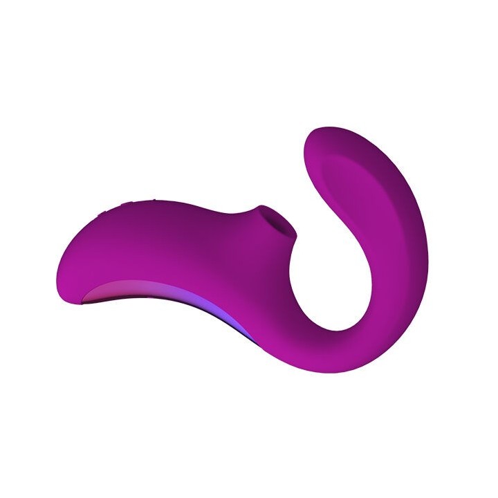 Enigma Doppelsaug-Stimulations-Tiefrosen-Massager von Lelo | Fesselliebe.de