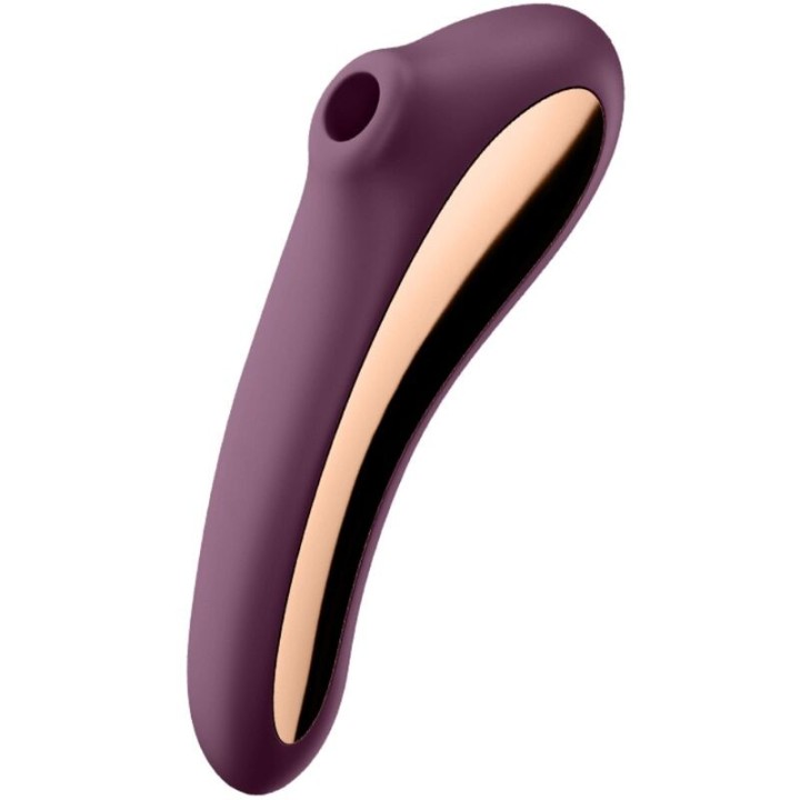 Dual Kiss Air Pulse Vibrator Weinrot von Satisfyer Air Pulse | Fesselliebe.de