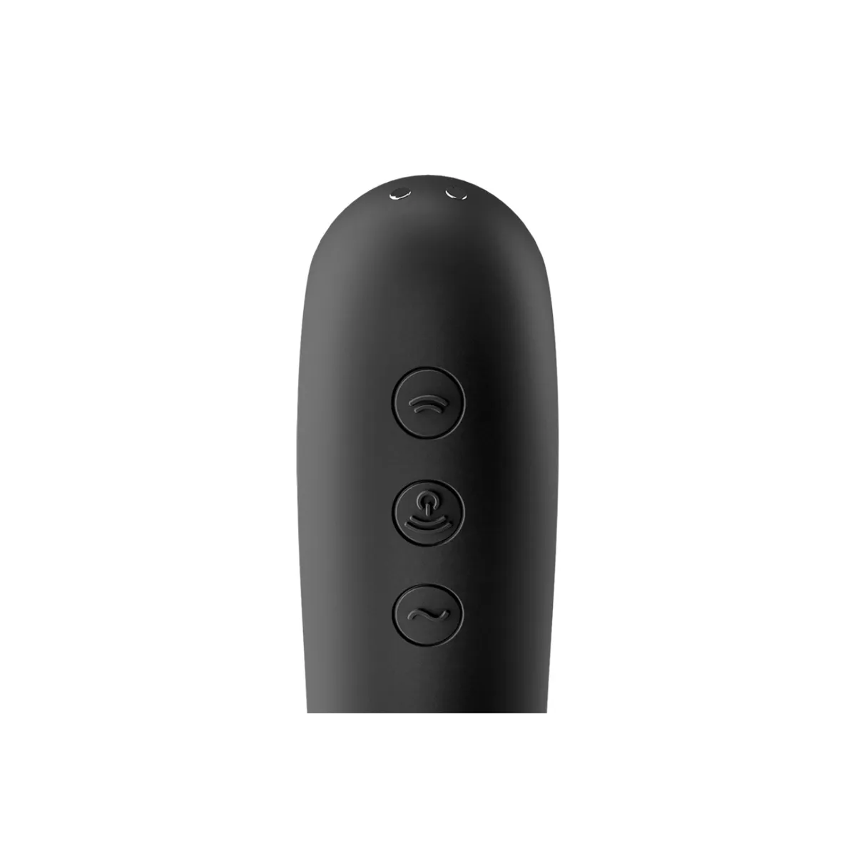 Dual Kiss Air Pulse Vibrator Schwarz von Satisfyer Air Pulse | Fesselliebe.de