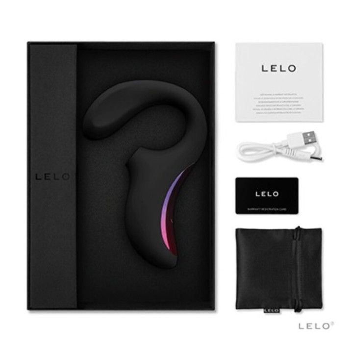 Enigma Cruise Doppelstimulationsschallmassager Schwarz von Lelo | Fesselliebe.de