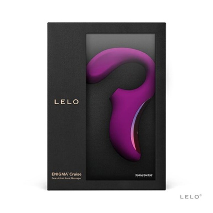 Enigma Cruise Double Stimulation Sonic Massager Deep Rose von Lelo | Fesselliebe.de