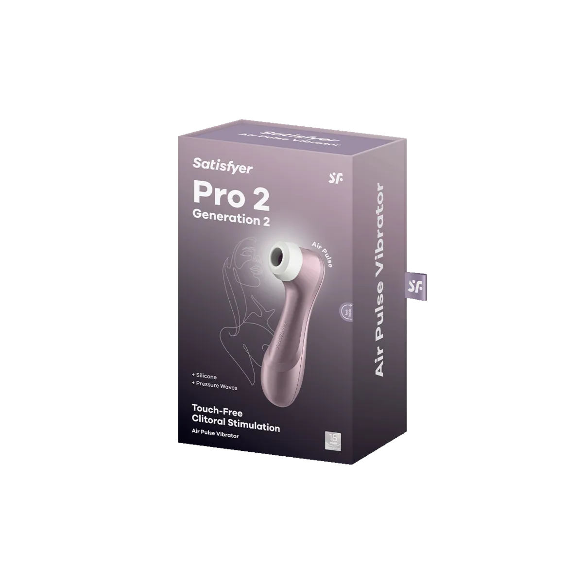 Pro 2 Luftpulsstimulator Violett von Satisfyer Air Pulse | Fesselliebe.de