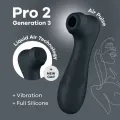 Pro 2 Generation 3 Liquid Air Technology Schwarz von Satisfyer Air Pulse