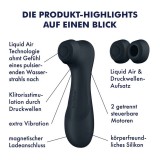 Pro 2 Generation 3 Liquid Air Technology Schwarz von Satisfyer Air Pulse | Fesselliebe.de